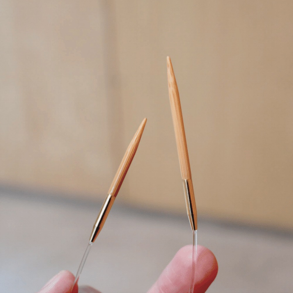Seeknit 씨니트 23cm 비대칭 둘레바늘(대바늘) [57334~57345] Koshitsu Asymmetric Circular Needles 23cm